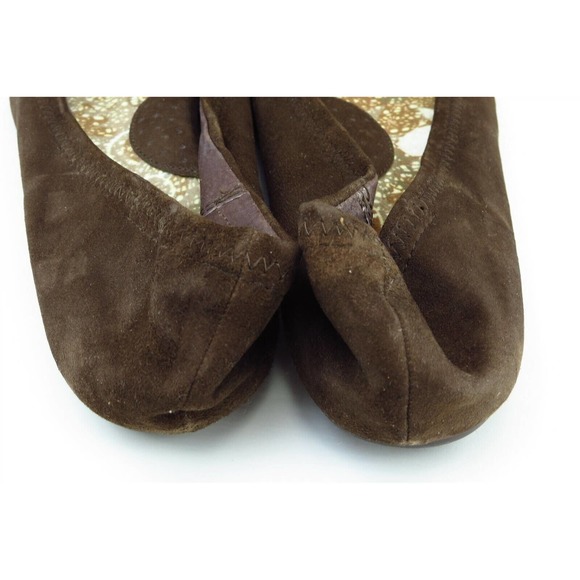 SOFT Walk Sz‎ 9.5 M Brown Round Toe Flat Leather S1367208 - Picture 5 of 7